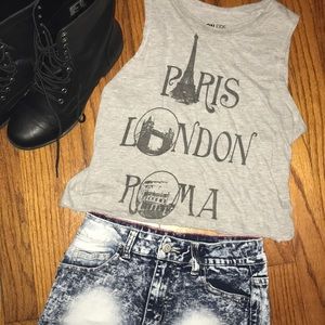 Paris London Rome Tank